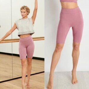 NWT Free People Biker Baby Shorts Mauve Pink Berry Size Small New With Tags Boho